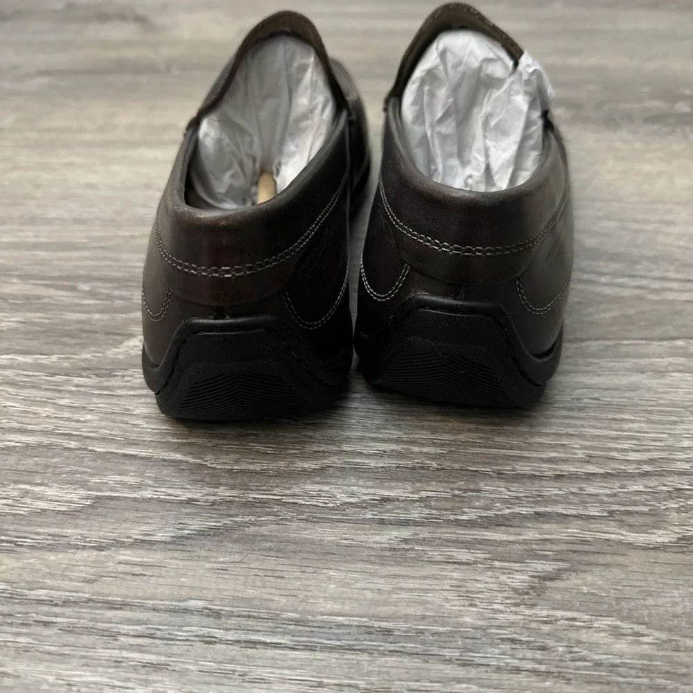 ECCO Shoes Mens 7 Brown Classic Moc 2.0 Slip On Driving Style Loafer 40EU
